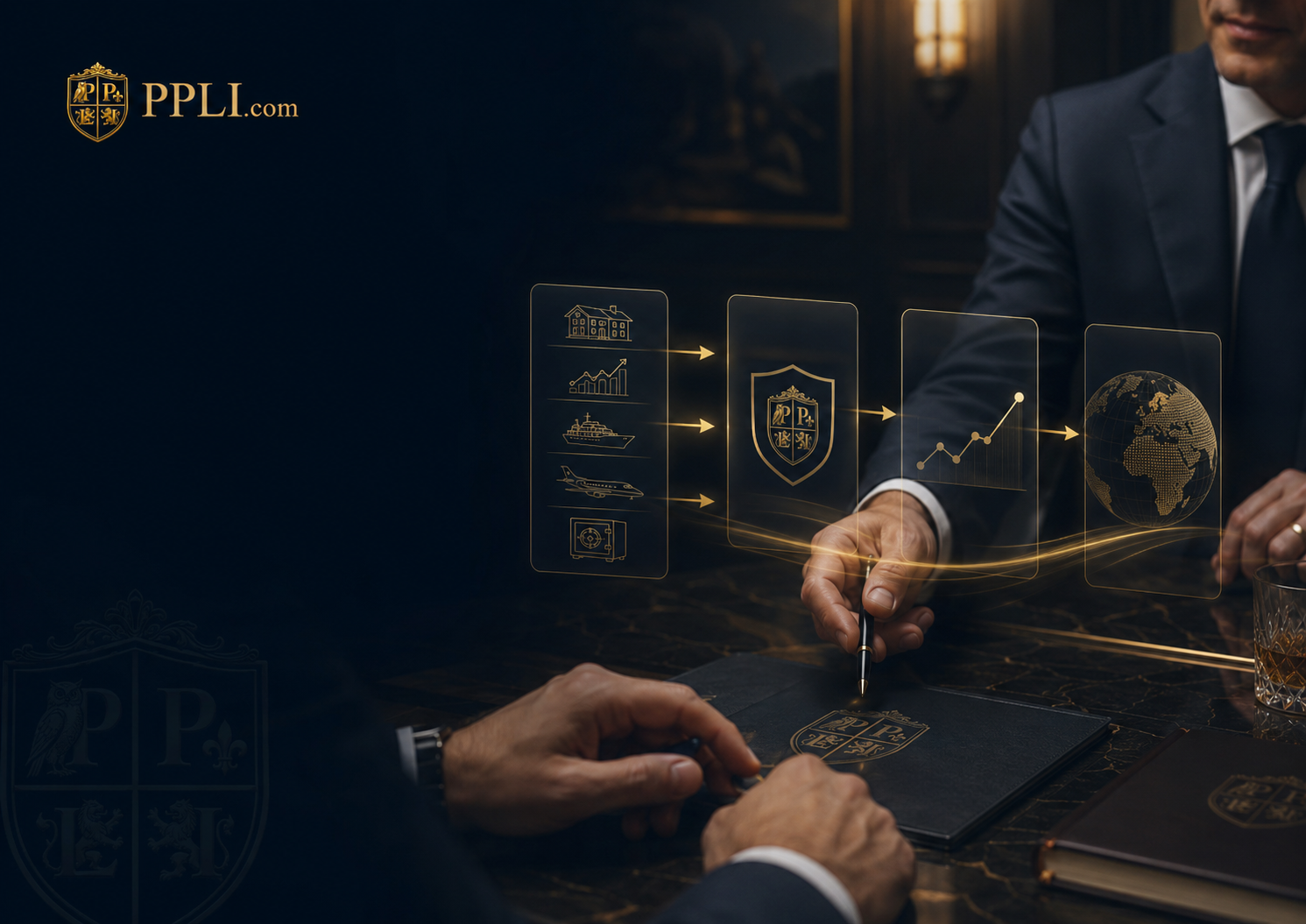 Preservacion patrimonial mundo multi-jurisdiccional PPLI convergencia global